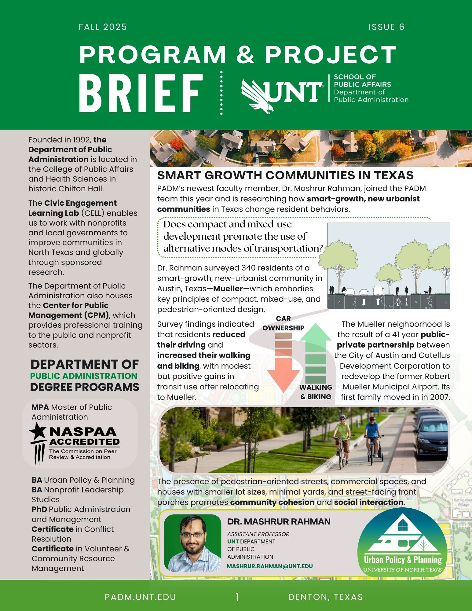 Spring 2023 Program & Project Brief